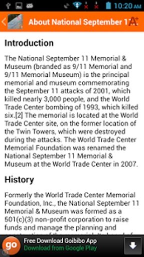 National September 11 Memorial截图1