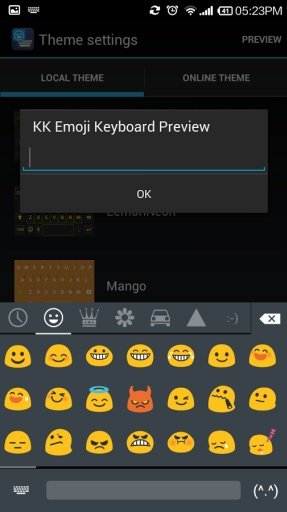 Android L Theme Emoji Keyboard截图3