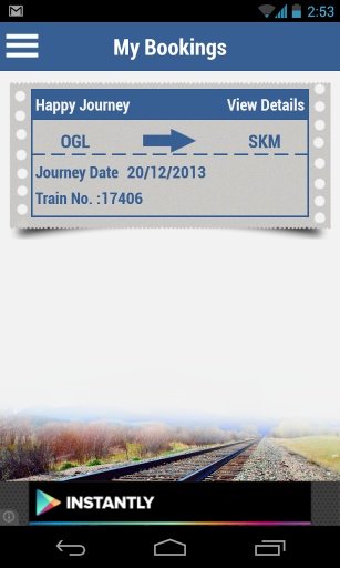 IRCTC SMS Booking截图1