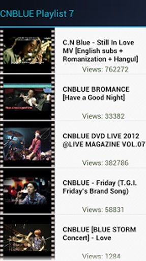 CNBLUE TV截图5