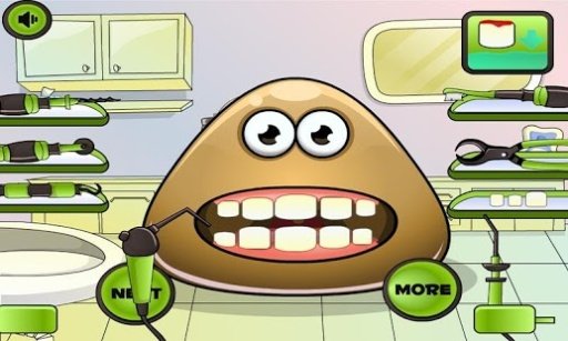 Cute Pou Dentist截图2