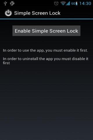 Simple Screen Lock截图2