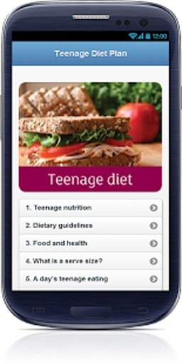 Teenage&nbsp;Diet Plan截图4