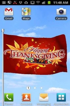 Thanksgiving Flag Live Wallpaper截图