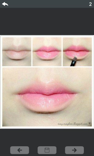 Lips makeup step by step 2截图1