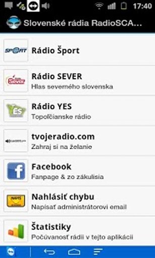 Slovensk&eacute; r&aacute;dia RadioSCAN.sk截图3