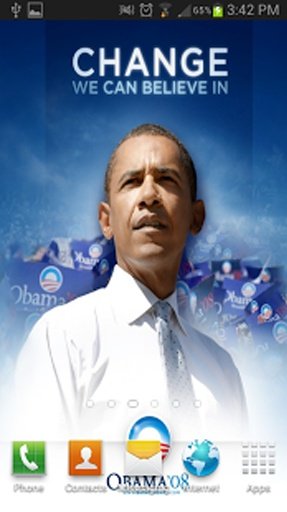 Obama Animated Live Wallpaper截图3