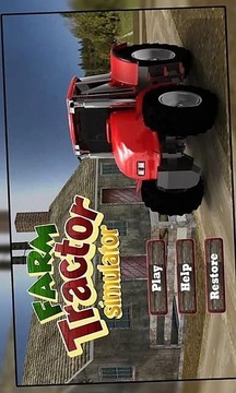 3D农用拖拉机模拟器游戏截图