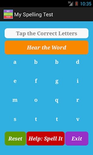 My Spelling Test截图5