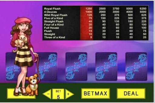 Video Poker Texas Paradise截图2