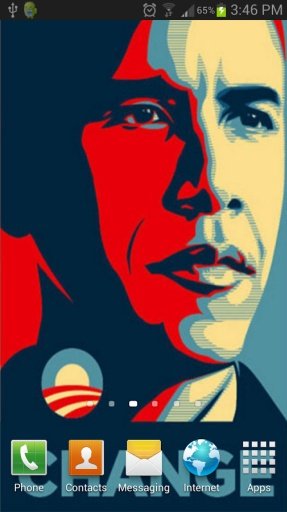 Obama Animated Live Wallpaper截图9