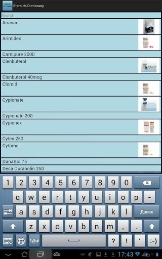 Steroids Dictionary截图3