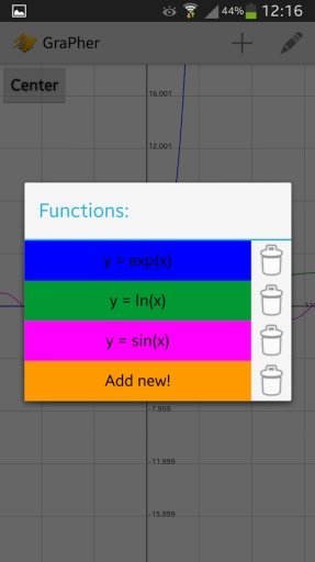 GraPher - Functions Plotter截图4