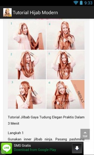 Tutorial Hijab Modern截图4