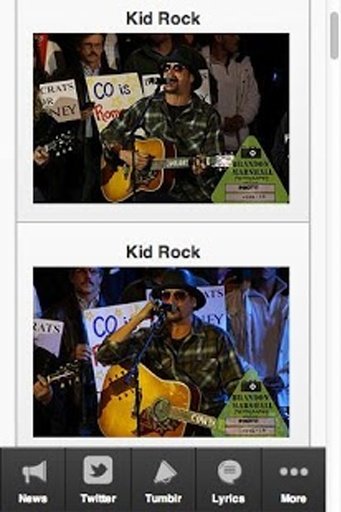 Kid Rock Ultimate Fan App截图9