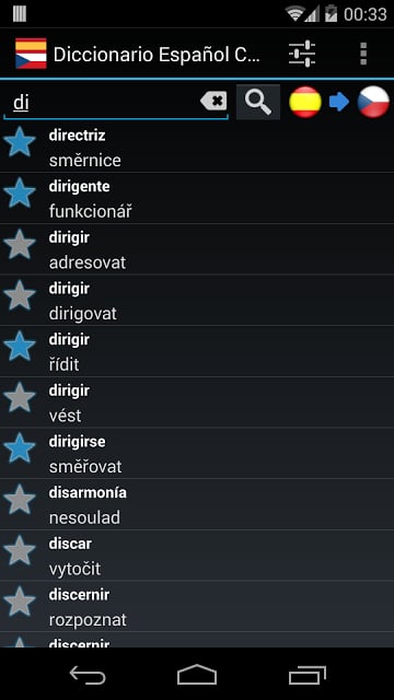 Spanish Czech Dictionary FREE截图1