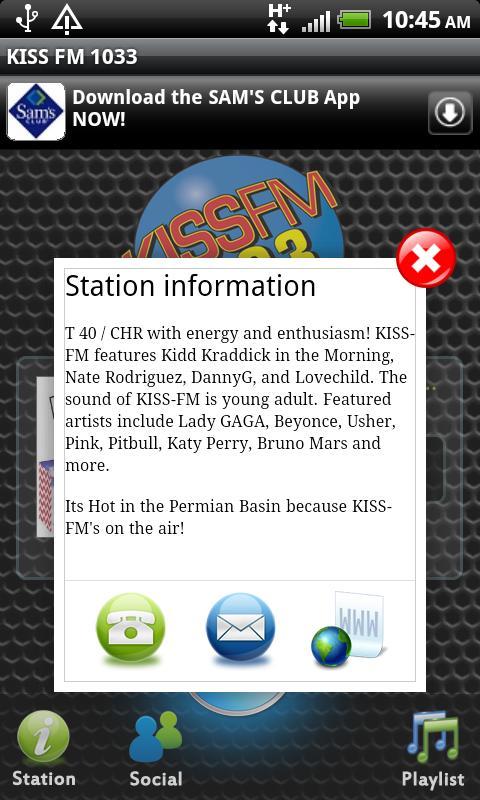 KISS FM 1033截图2