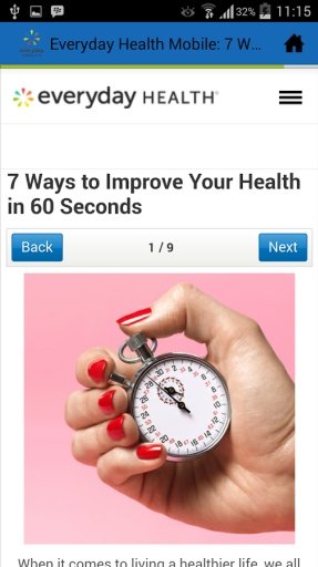 Everyday Health Mobile截图5