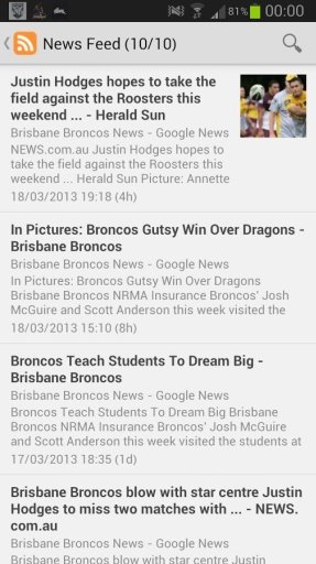 Brisbane Broncos News截图1