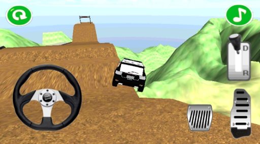 Police Hill Climb Racing 4x4截图4