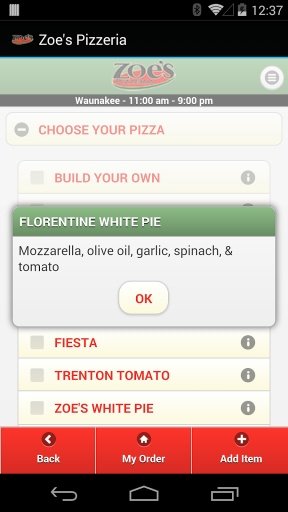 Zoe's Pizzeria截图3