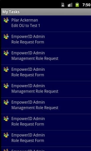 My EmpowerID Task List截图1