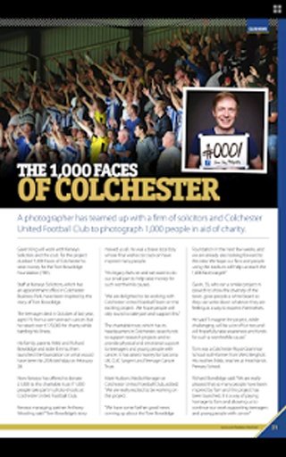 Colchester United programmes截图5