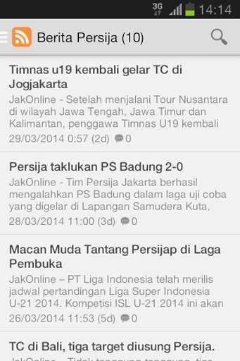 Berita Persija截图6