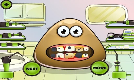 Cute Pou Dentist截图6