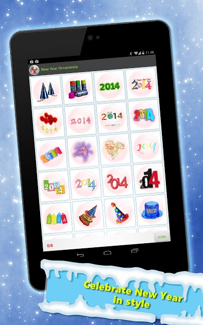 Christmas &amp; New Year LWP Free截图2