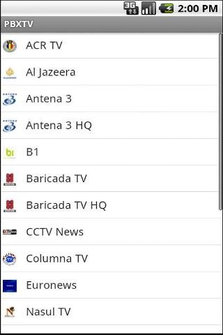 PBX TV for Android截图2