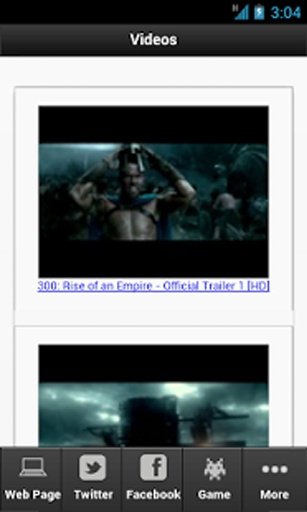 300: Rise of an Empire Fan App截图8