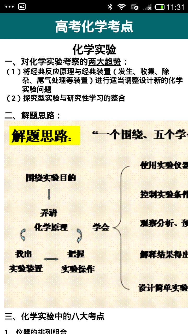 高中化学考点截图4