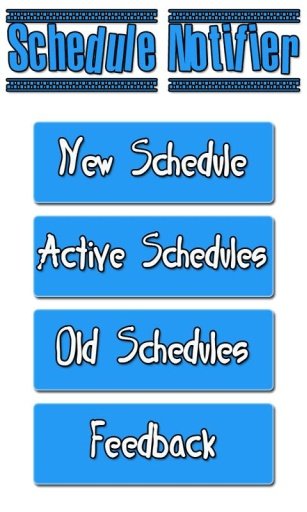 Schedule Notifier Free截图3