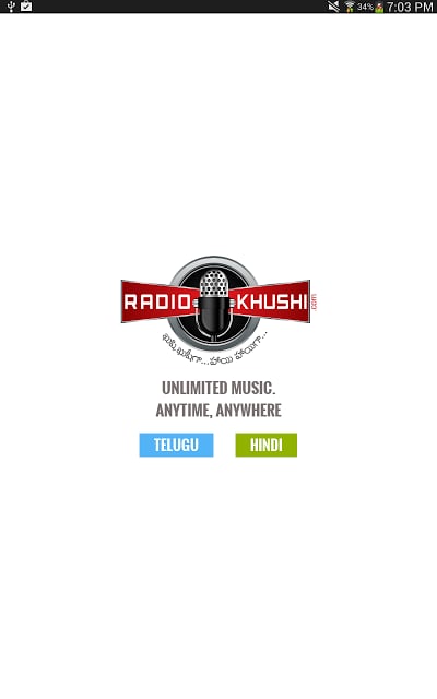 RadioKhushi Hindi Telugu Radio截图6