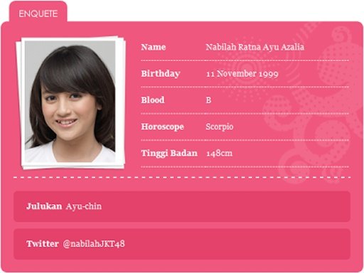 Profil Member JKT48截图5