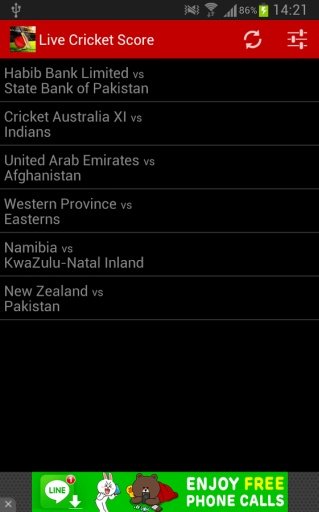 Live Cricket Updates截图4