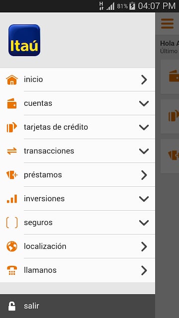 Ita&uacute; PY截图5