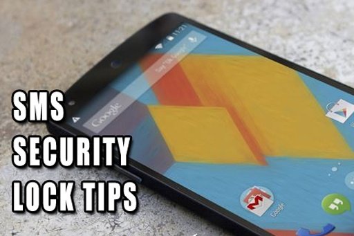 SMS Security Lock Tips截图2