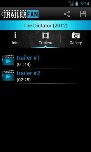 Movie Trailer Fan (free)截图3