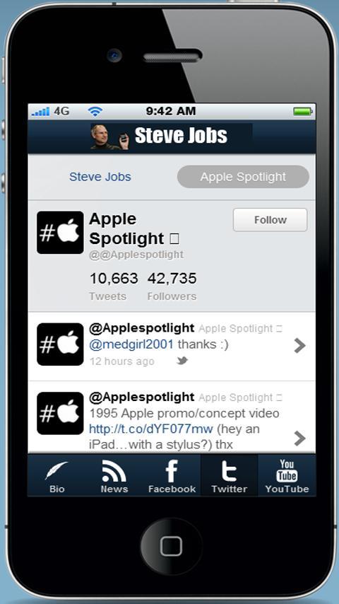 Steve Jobs Fan App截图4