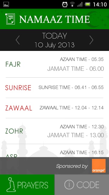 Namaaz Time截图3