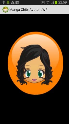 Manga Chibi Avatar LWP截图3