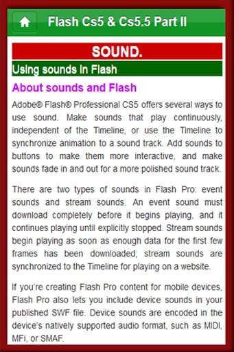 Adobe Flash CS5 part2 Tutorial截图7