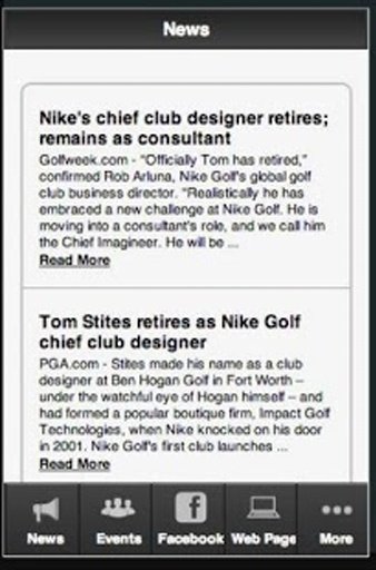 Nike Golf Owners App截图1