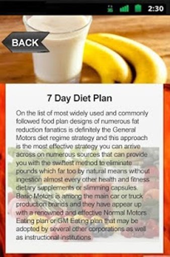 7 Day Diet Plan截图5