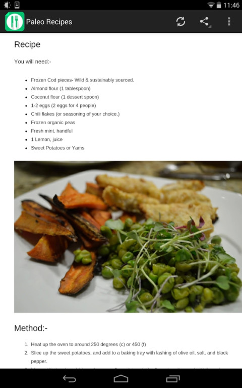 Paleo Diet Recipes截图1