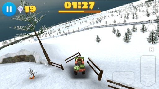 4x4 Off-Road Winter Game ATV截图4