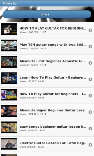Guitar Video Lessons截图2