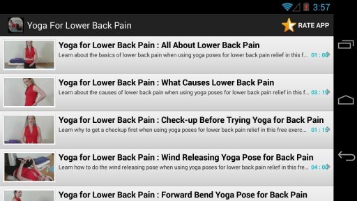 Yoga For Lower Back Pain截图3